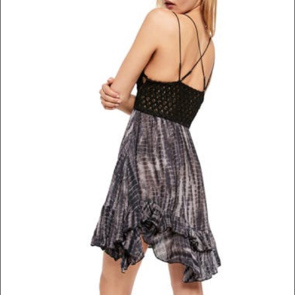 Free People Adella Tie Dye Slip